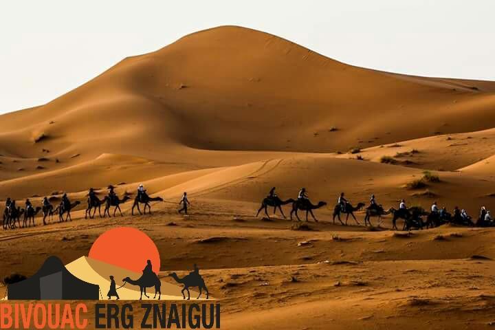 Bivouac Erg Znaigui Hotel Merzuga Kültér fotó